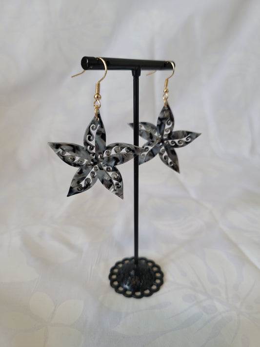 Star Flower Earring